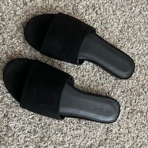 Black J.Crew Sandals